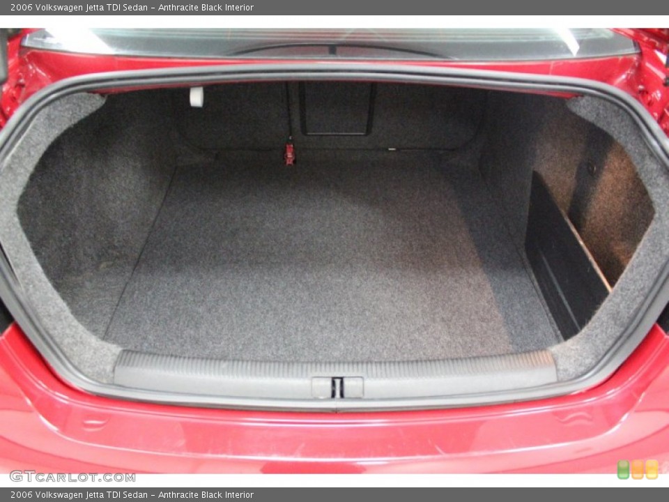 Anthracite Black Interior Trunk for the 2006 Volkswagen Jetta TDI Sedan #60810702