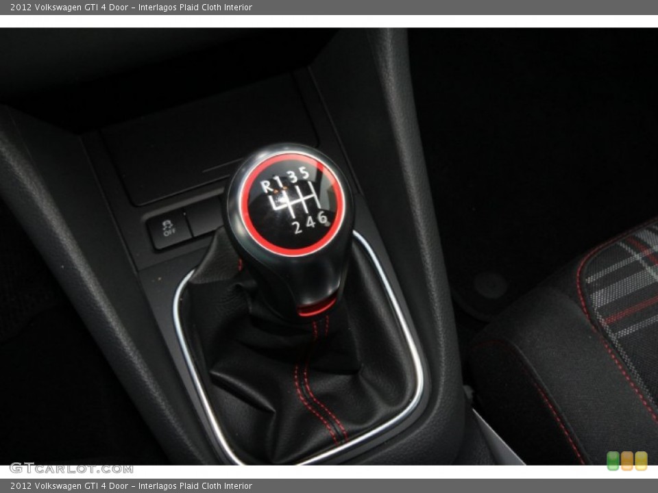 Interlagos Plaid Cloth Interior Transmission for the 2012 Volkswagen GTI 4 Door #60811060