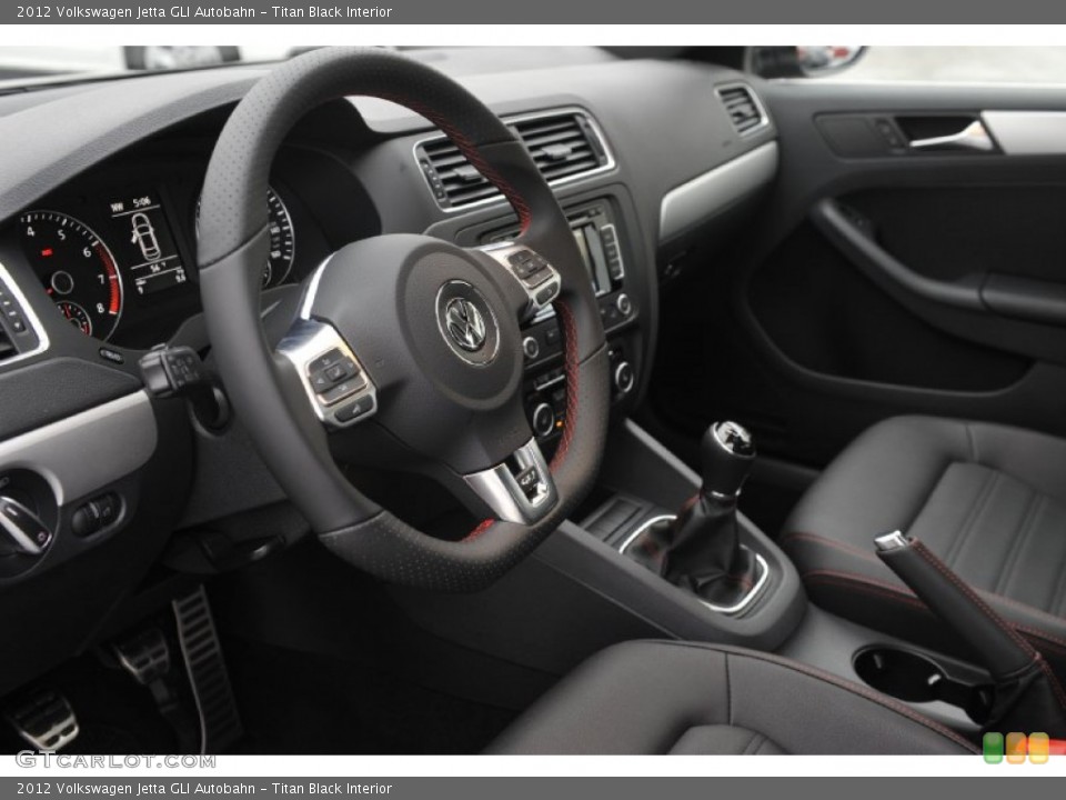 Titan Black Interior Photo for the 2012 Volkswagen Jetta GLI Autobahn #60811431