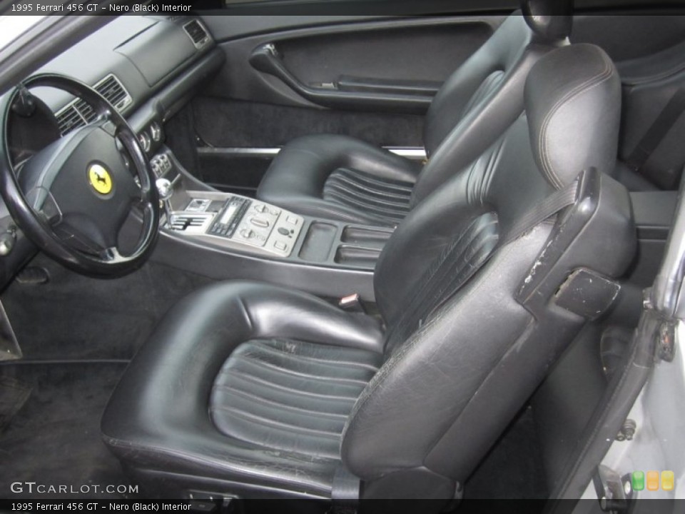 Nero (Black) Interior Photo for the 1995 Ferrari 456 GT #60812265