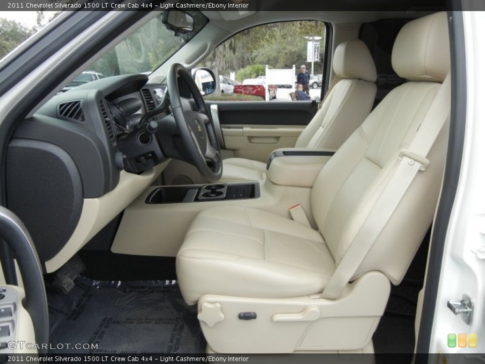 Light Cashmere/Ebony Interior Photo for the 2011 Chevrolet Silverado 1500 LT Crew Cab 4x4 #60812586