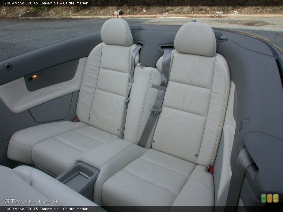 Calcite Interior Rear Seat for the 2009 Volvo C70 T5 Convertible #60813709