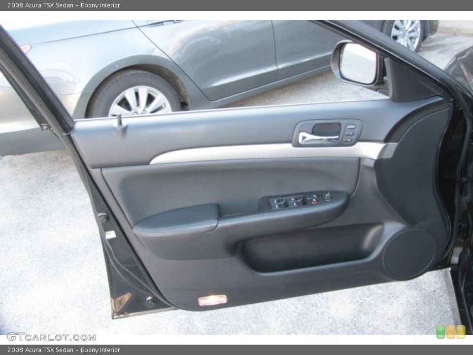 Ebony Interior Door Panel for the 2008 Acura TSX Sedan #60816552