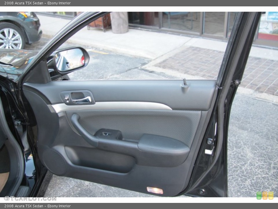 Ebony Interior Door Panel for the 2008 Acura TSX Sedan #60816558