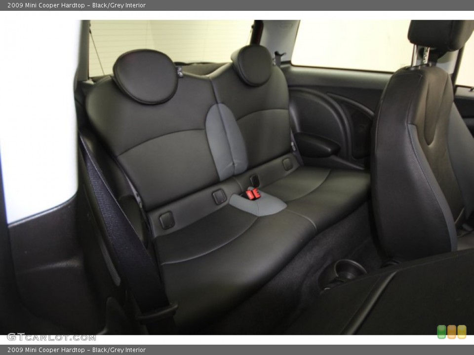 Black/Grey Interior Rear Seat for the 2009 Mini Cooper Hardtop #60818385