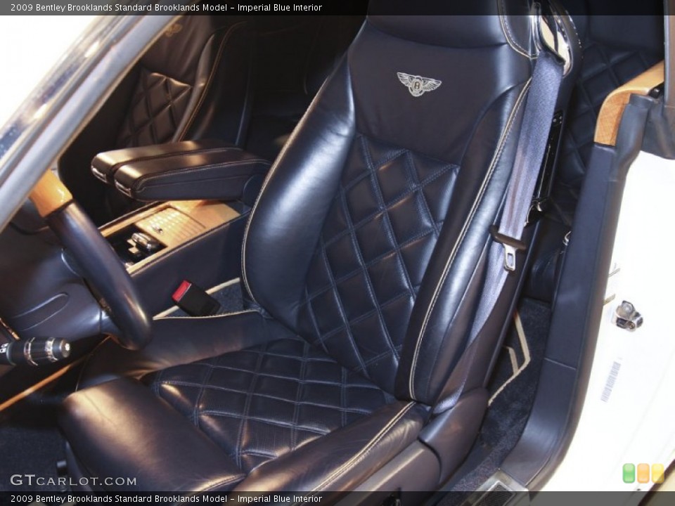 Imperial Blue Interior Photo for the 2009 Bentley Brooklands  #60818550
