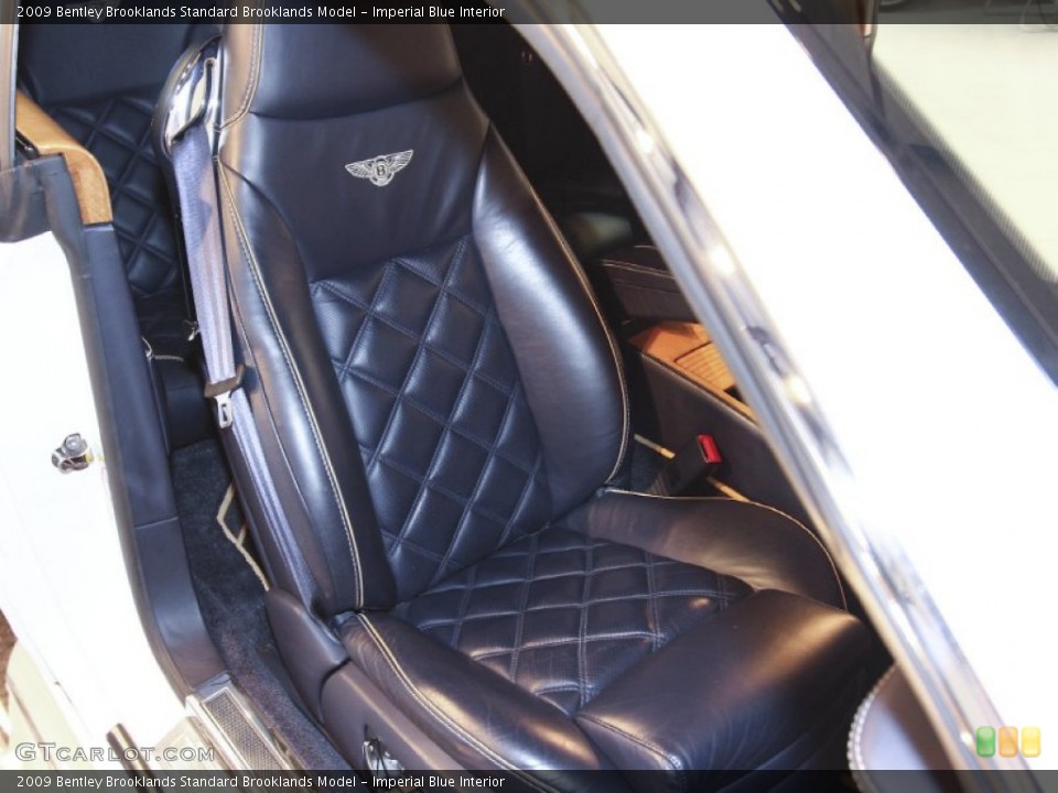 Imperial Blue Interior Front Seat for the 2009 Bentley Brooklands  #60818574