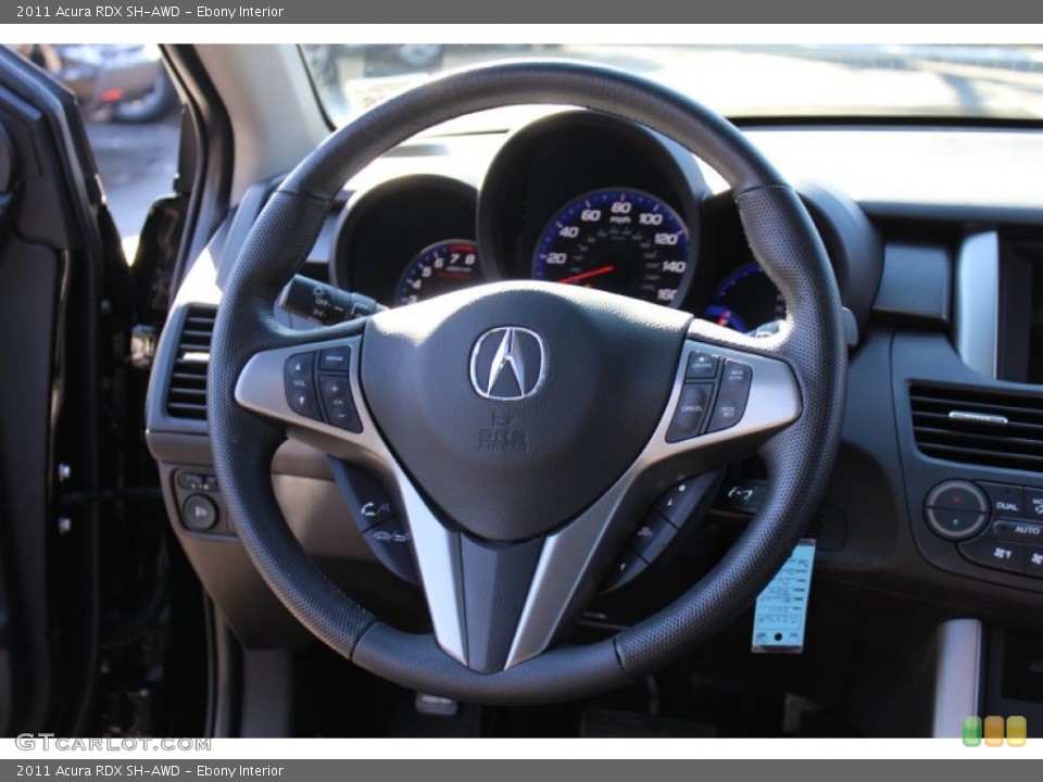 Ebony Interior Steering Wheel for the 2011 Acura RDX SH-AWD #60818613