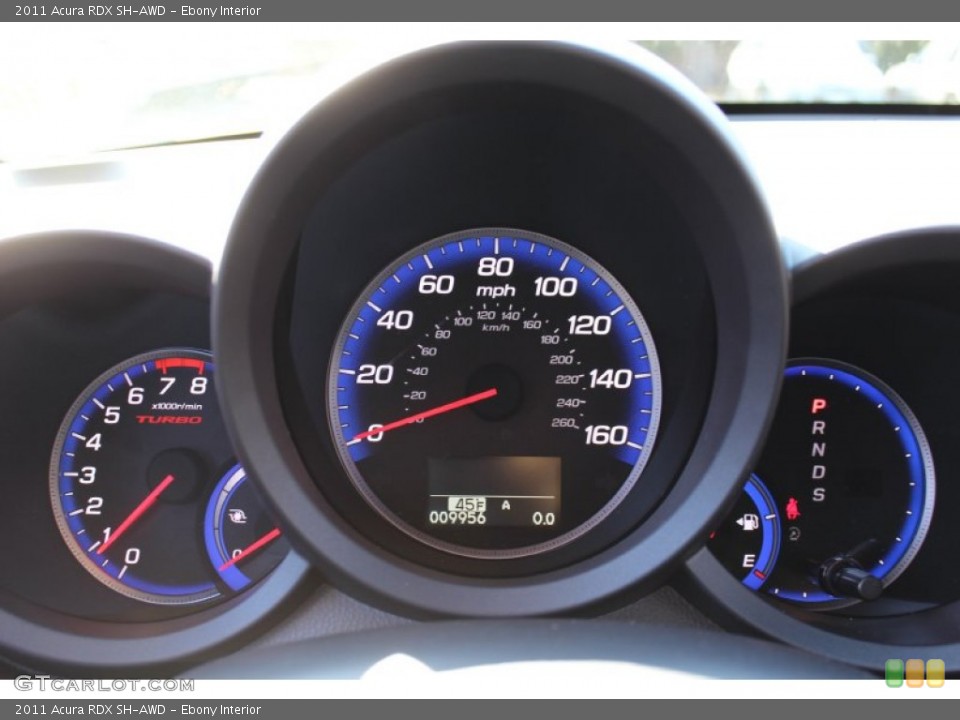 Ebony Interior Gauges for the 2011 Acura RDX SH-AWD #60818634