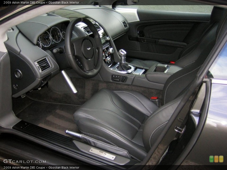 Obsidian Black Interior Photo for the 2009 Aston Martin DBS Coupe #60818928