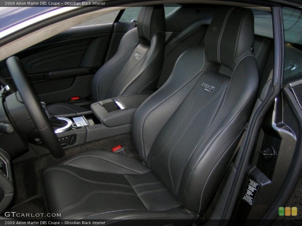 Obsidian Black Interior Photo for the 2009 Aston Martin DBS Coupe #60818937