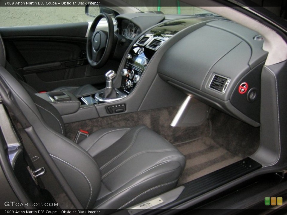 Obsidian Black Interior Photo for the 2009 Aston Martin DBS Coupe #60818982