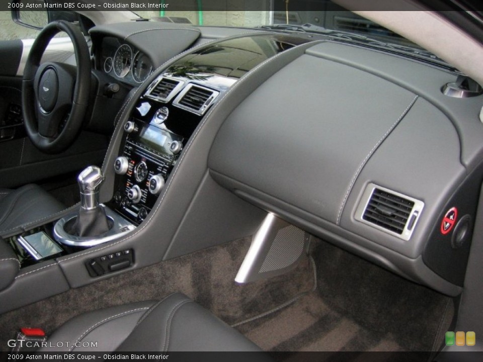 Obsidian Black Interior Dashboard for the 2009 Aston Martin DBS Coupe #60819018