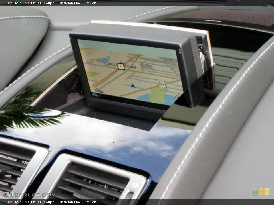 Obsidian Black Interior Navigation for the 2009 Aston Martin DBS Coupe #60819054