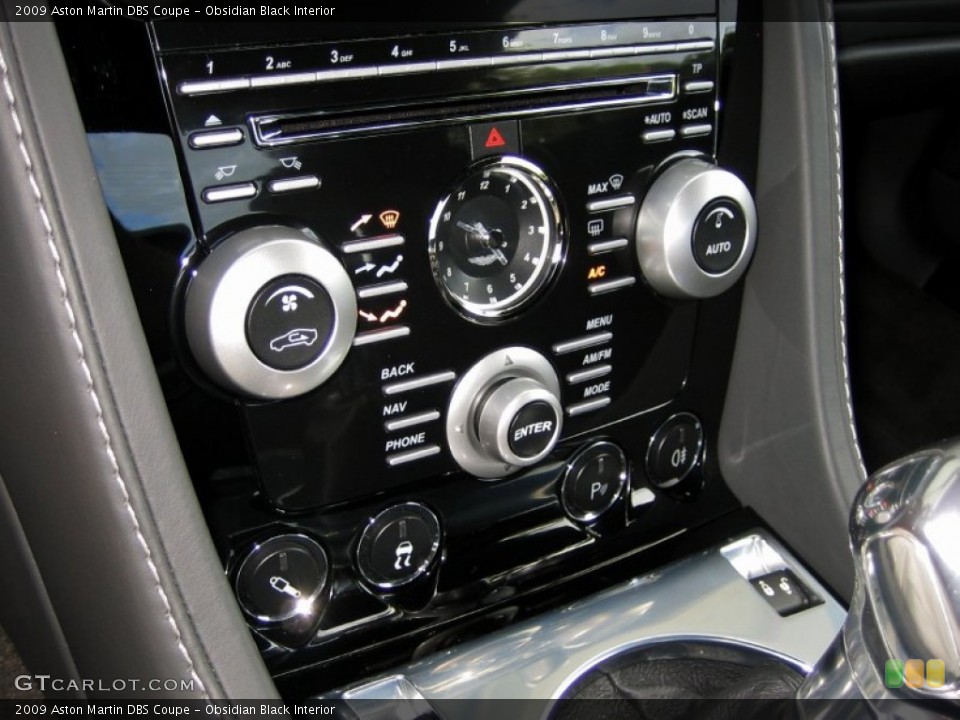 Obsidian Black Interior Controls for the 2009 Aston Martin DBS Coupe #60819063