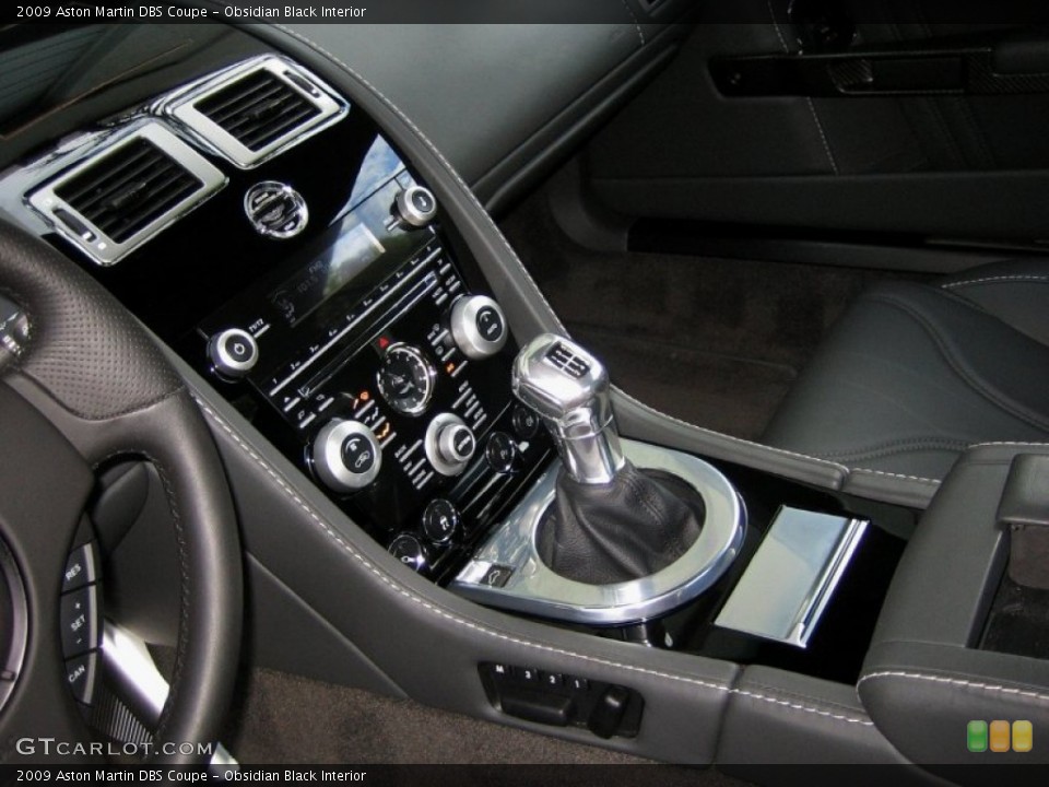 Obsidian Black Interior Controls for the 2009 Aston Martin DBS Coupe #60819066