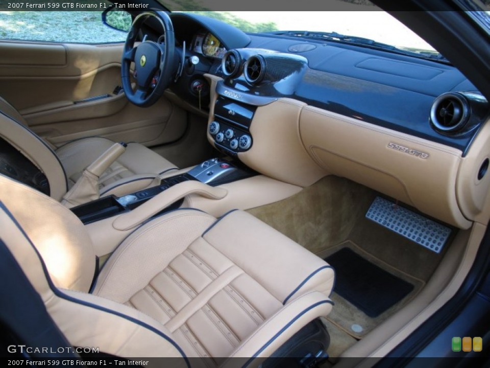 Tan Interior Dashboard for the 2007 Ferrari 599 GTB Fiorano F1 #60819465