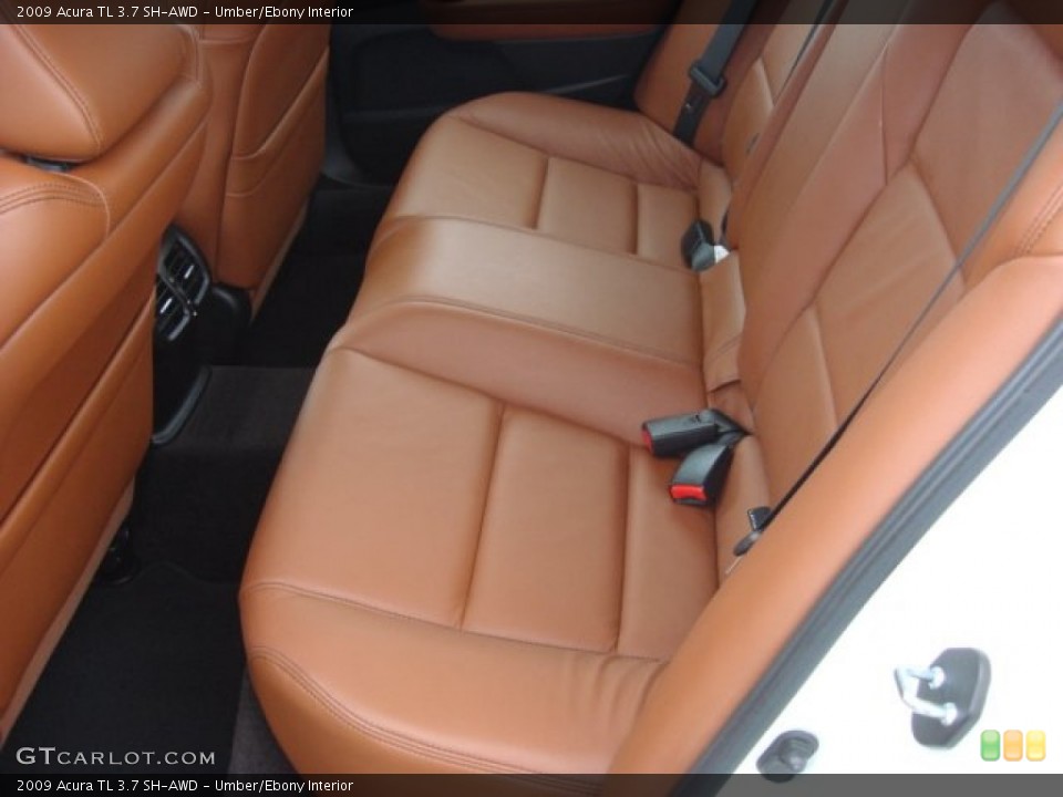 Umber/Ebony Interior Photo for the 2009 Acura TL 3.7 SH-AWD #60822565