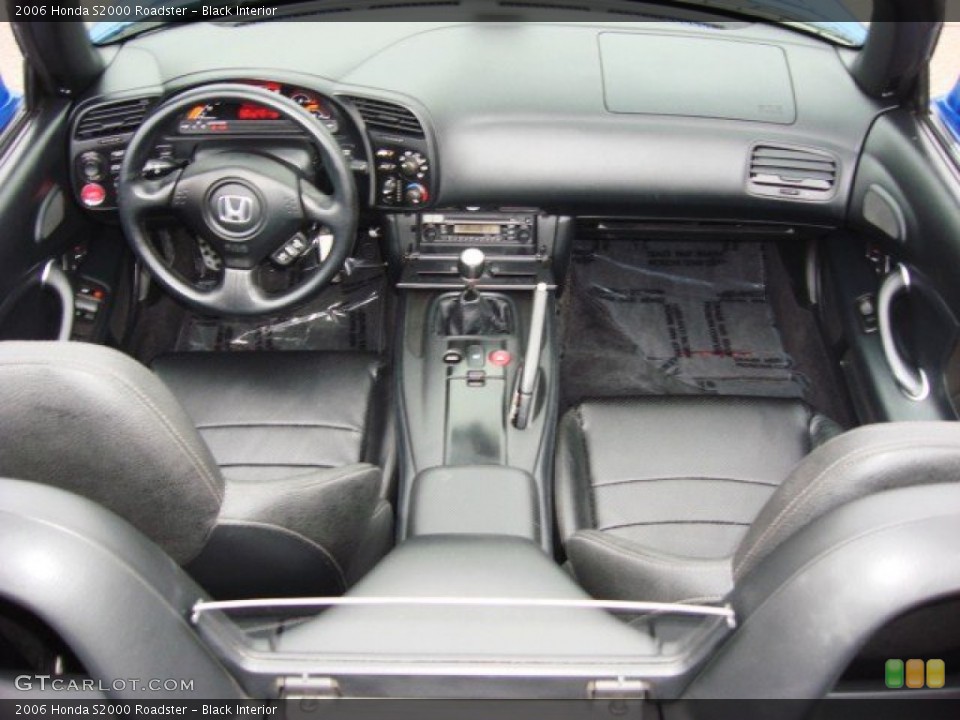 Black Interior Dashboard for the 2006 Honda S2000 Roadster #60823070