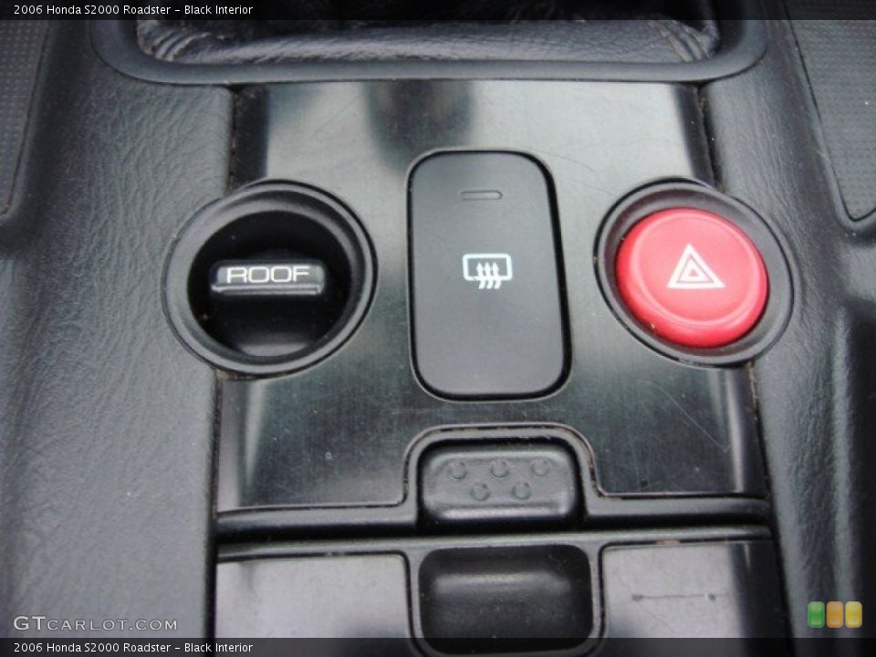 Black Interior Controls for the 2006 Honda S2000 Roadster #60823152