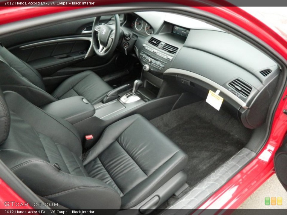 Black Interior Photo for the 2012 Honda Accord EX-L V6 Coupe #60824065