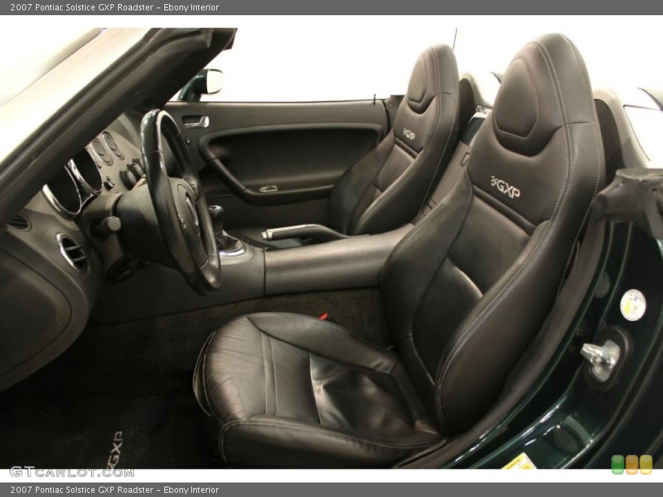Ebony Interior Photo for the 2007 Pontiac Solstice GXP Roadster #60825257