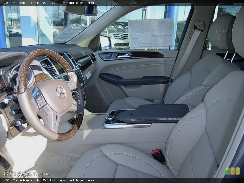 Almond Beige Interior Photo for the 2012 Mercedes-Benz ML 350 4Matic #60828749