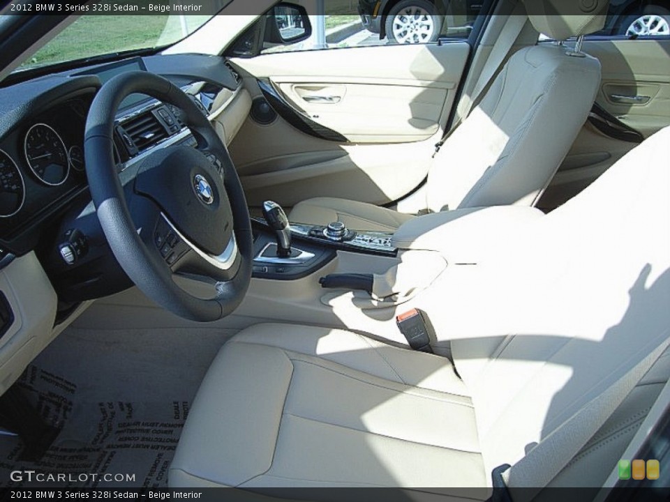 Beige Interior Photo for the 2012 BMW 3 Series 328i Sedan #60828881