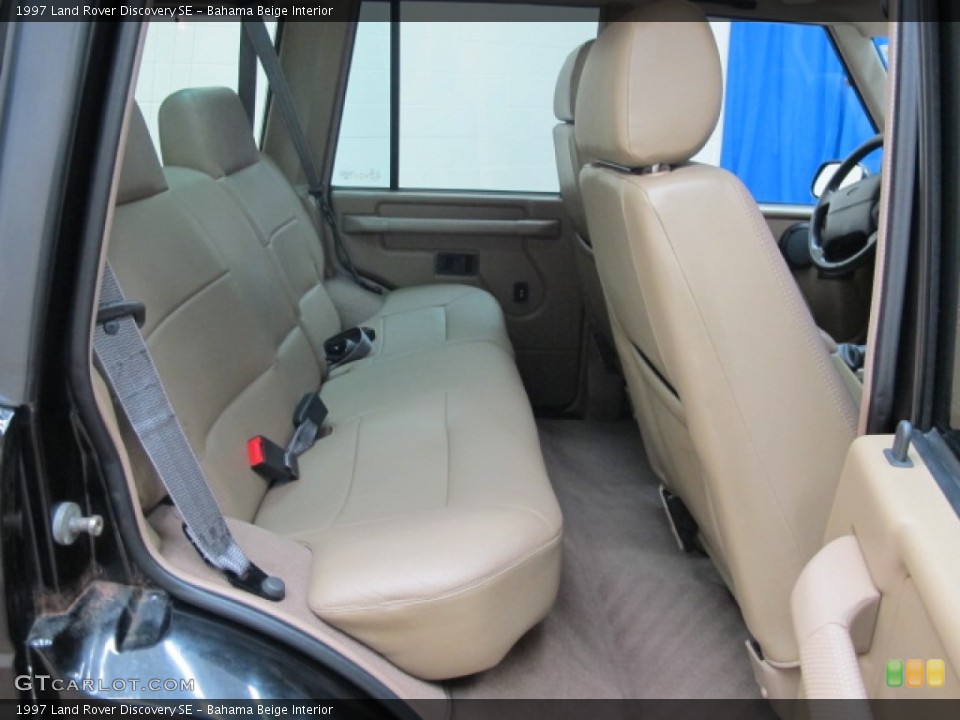 Bahama Beige Interior Rear Seat for the 1997 Land Rover Discovery SE #60830891