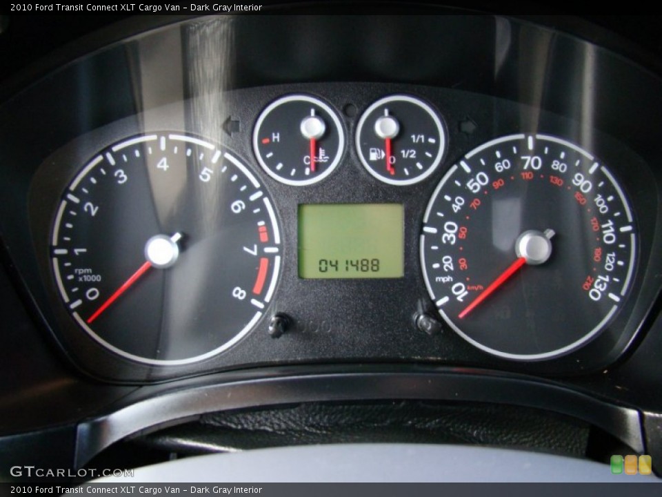 Dark Gray Interior Gauges for the 2010 Ford Transit Connect XLT Cargo Van #60831678
