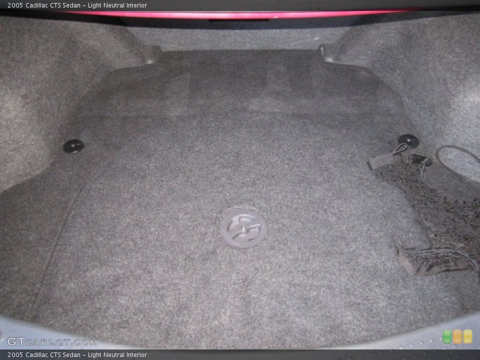 Light Neutral Interior Trunk for the 2005 Cadillac CTS Sedan #60834540