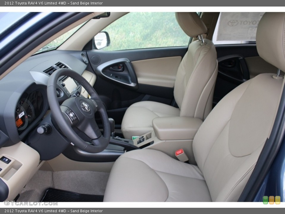 Sand Beige Interior Photo for the 2012 Toyota RAV4 V6 Limited 4WD #60835172