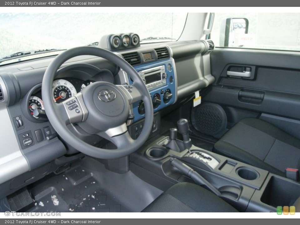 Dark Charcoal Interior Prime Interior for the 2012 Toyota FJ Cruiser 4WD #60836732