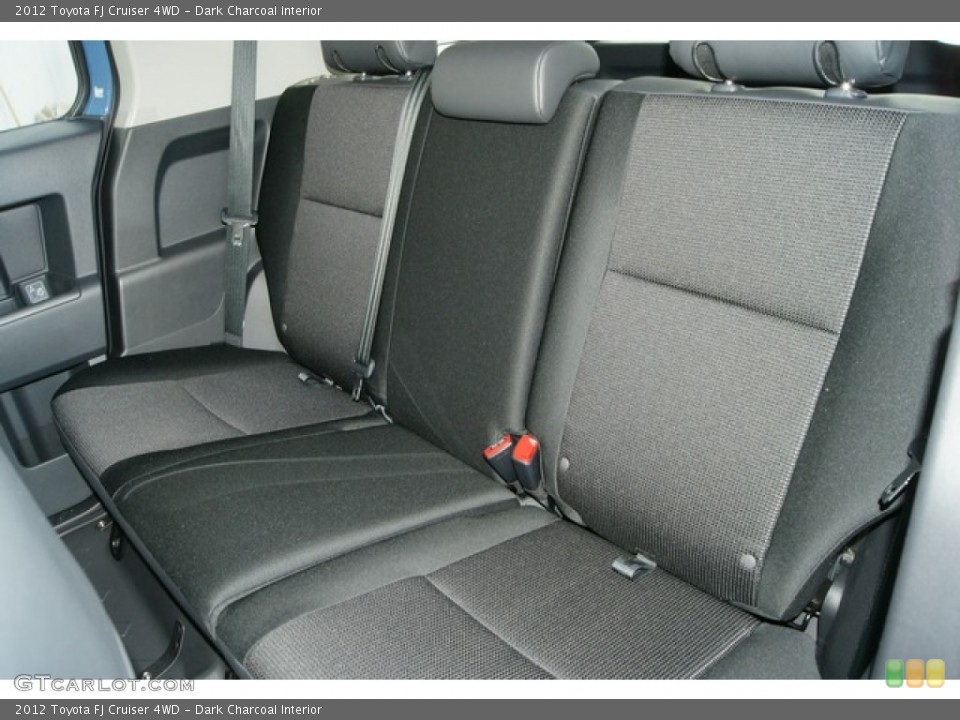 Dark Charcoal Interior Rear Seat for the 2012 Toyota FJ Cruiser 4WD #60836759