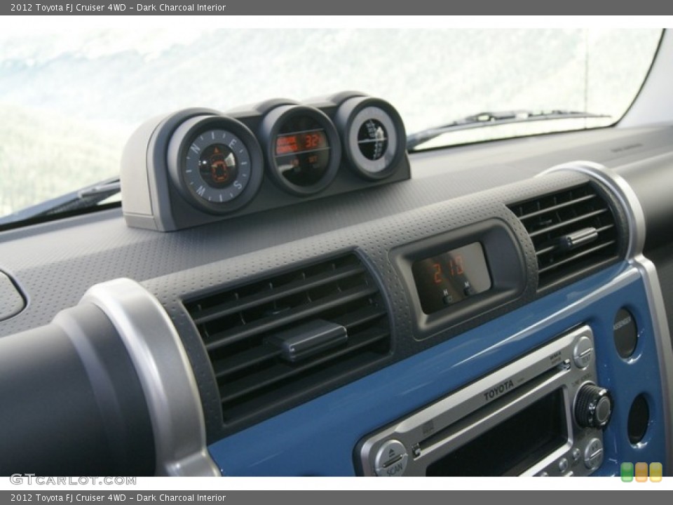 Dark Charcoal Interior Gauges for the 2012 Toyota FJ Cruiser 4WD #60836810