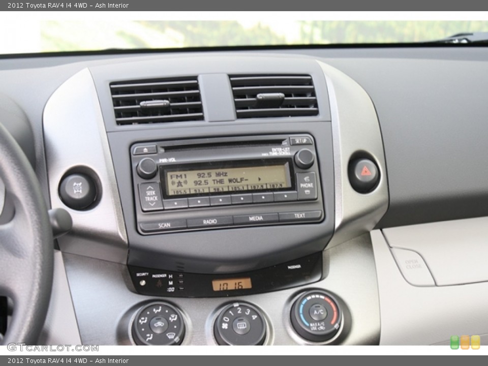 Ash Interior Controls for the 2012 Toyota RAV4 I4 4WD #60836888