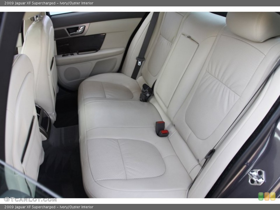 Ivory/Oyster Interior Rear Seat for the 2009 Jaguar XF Supercharged #60837305