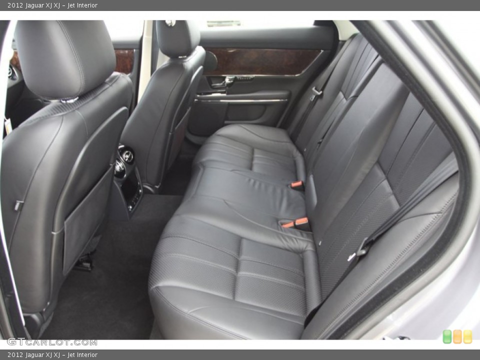 Jet Interior Rear Seat for the 2012 Jaguar XJ XJ #60837839