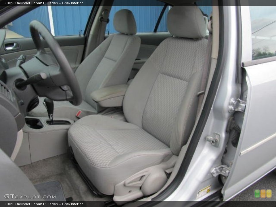 Gray Interior Front Seat for the 2005 Chevrolet Cobalt LS Sedan #60841675