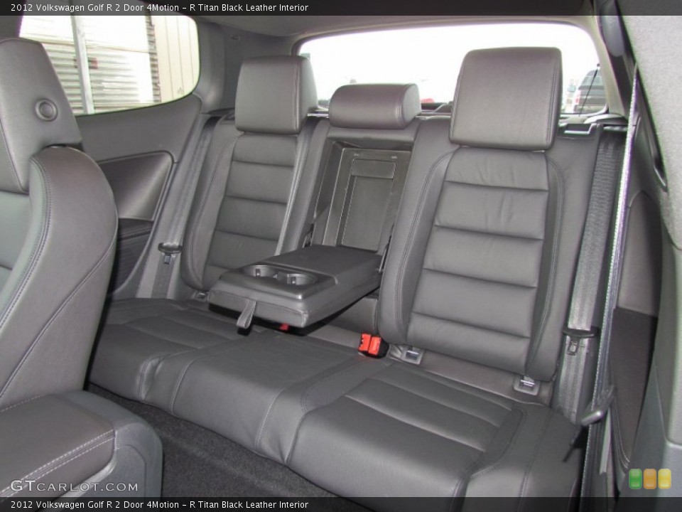 R Titan Black Leather Interior Photo for the 2012 Volkswagen Golf R 2 Door 4Motion #60845771