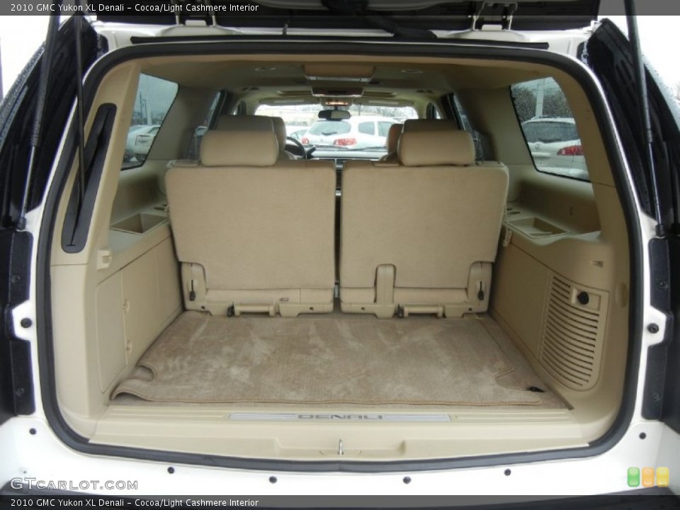 Cocoa/Light Cashmere Interior Trunk for the 2010 GMC Yukon XL Denali #60846003