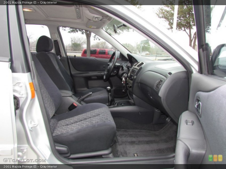 Gray Interior Photo for the 2001 Mazda Protege ES #60846362