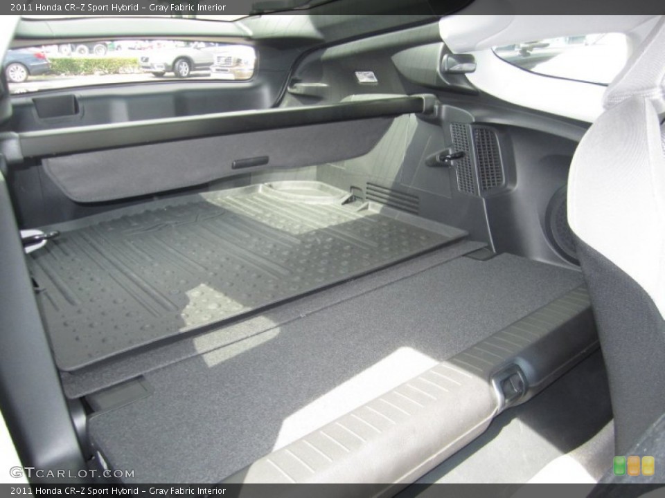Gray Fabric Interior Trunk for the 2011 Honda CR-Z Sport Hybrid #60846481