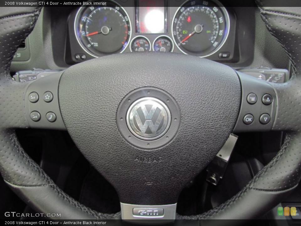 Anthracite Black Interior Steering Wheel for the 2008 Volkswagen GTI 4 Door #60846593
