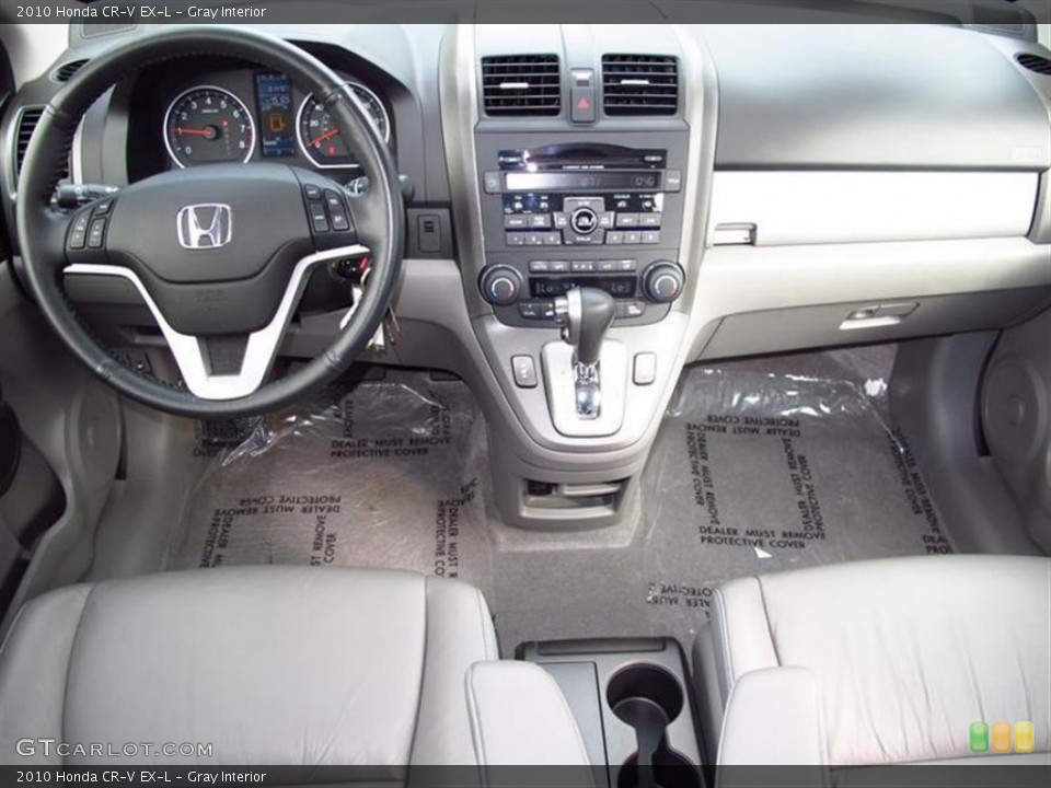 Gray Interior Dashboard for the 2010 Honda CR-V EX-L #60847245