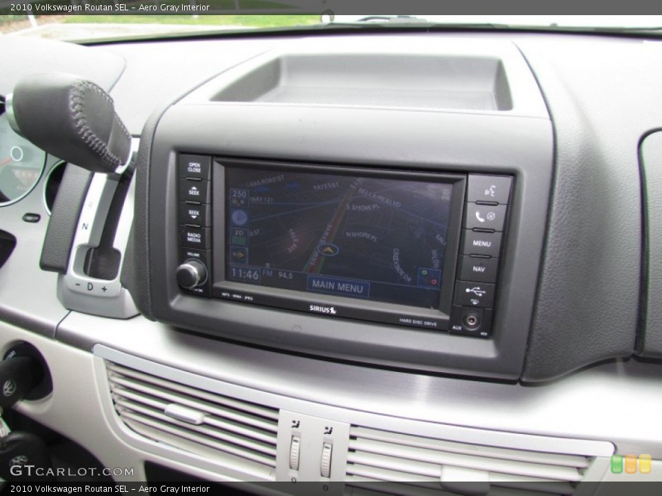 Aero Gray Interior Navigation for the 2010 Volkswagen Routan SEL #60847377