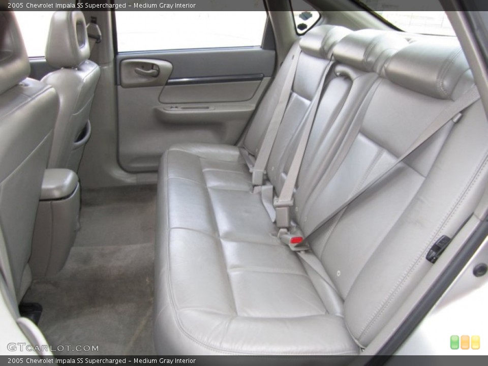 Medium Gray Interior Rear Seat for the 2005 Chevrolet Impala SS Supercharged #60848618