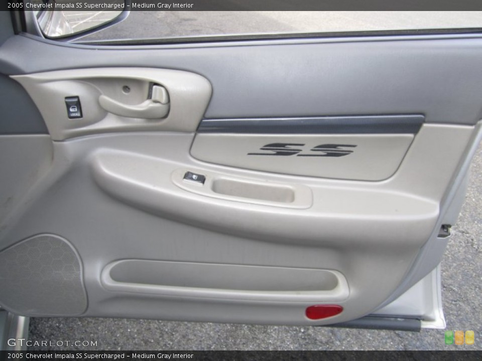 Medium Gray Interior Door Panel for the 2005 Chevrolet Impala SS Supercharged #60848697