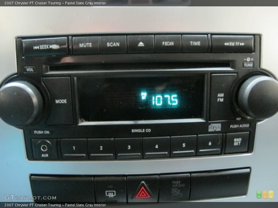 Pastel Slate Gray Interior Audio System for the 2007 Chrysler PT Cruiser Touring #60849213