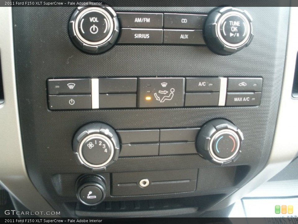 Pale Adobe Interior Controls for the 2011 Ford F150 XLT SuperCrew #60851934
